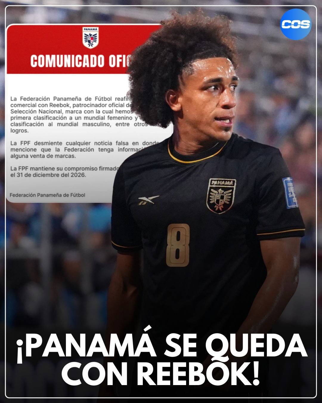 COS Únicos - ¡Reebok seguirá vistiendo a Panamá! 🇵🇦😎 La... | Facebook