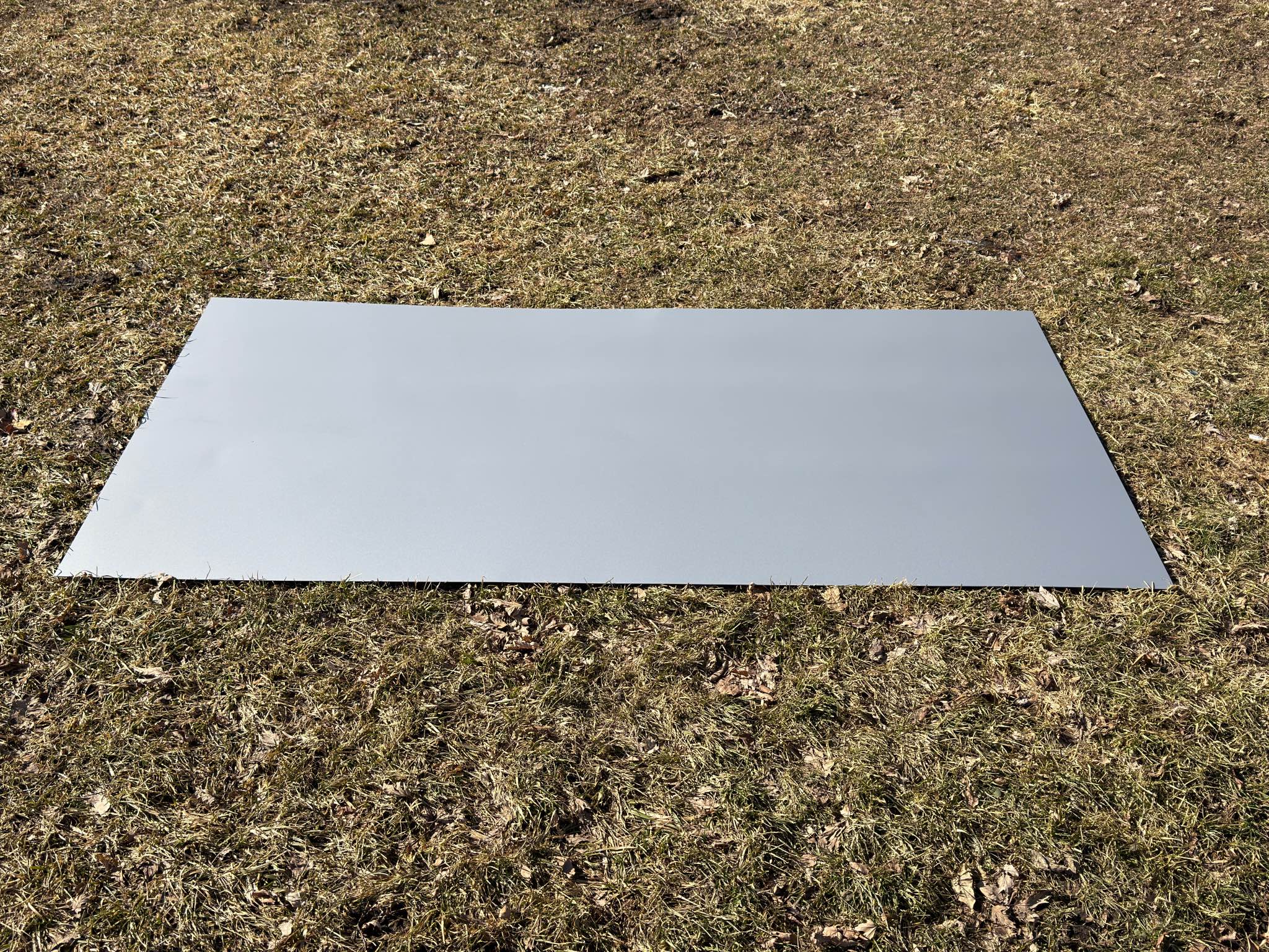 Silver - Aluminum Polycor Sheet - 4’x8’ - .08” (12GA) - Miscellaneous ...