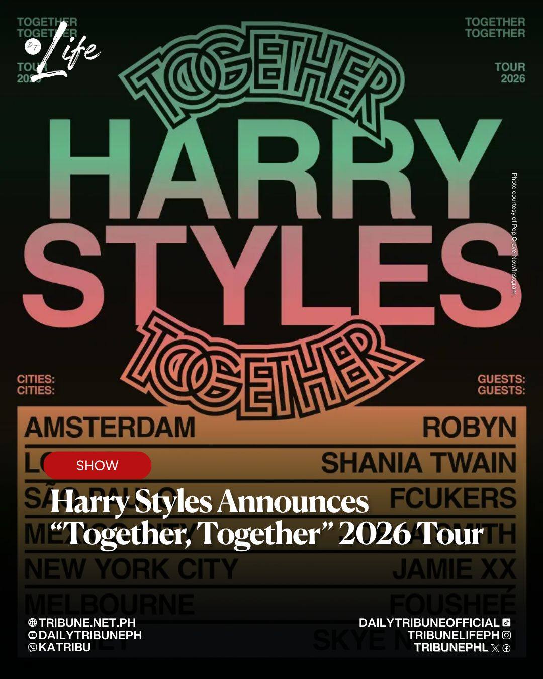 🚨🎟️ ADMIN ANNOUNCEMENT — HARRY STYLES TICKETS 🎟️🚨