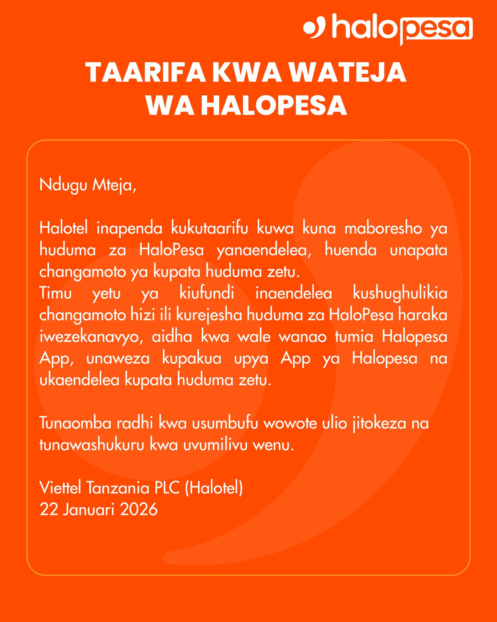 Halotel Tanzania | Dar es Salaam