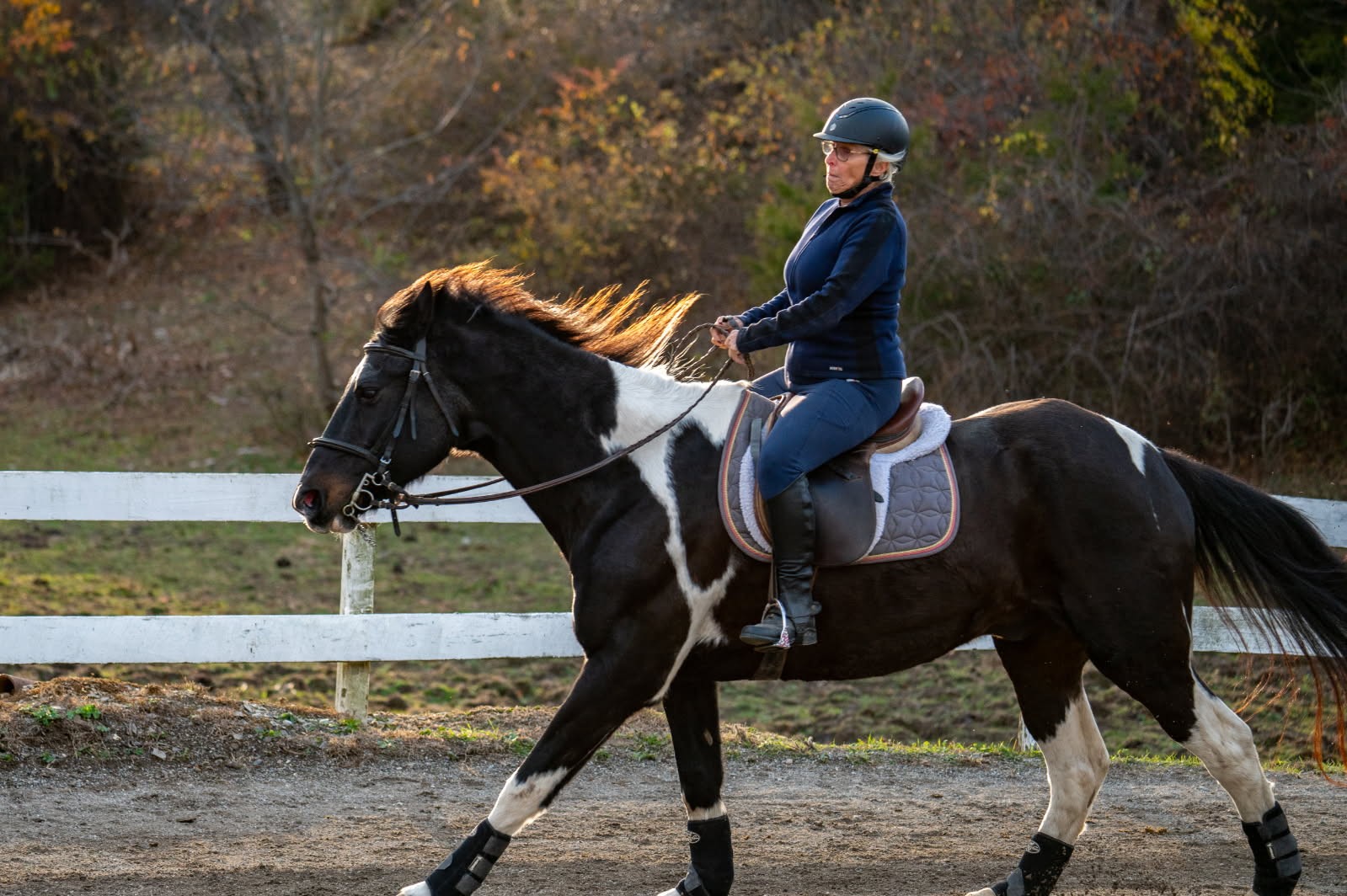 Marianne and her most loved boy, Apache. I only share him a precious ...