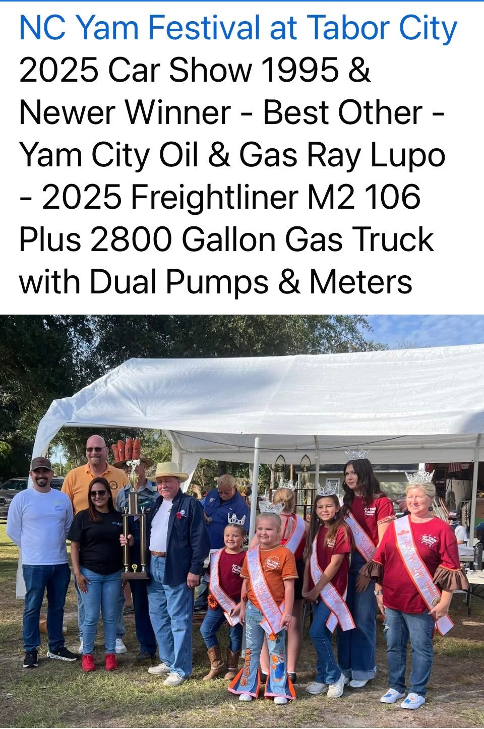 NC Yam Festival at Tabor City | Tabor City NC