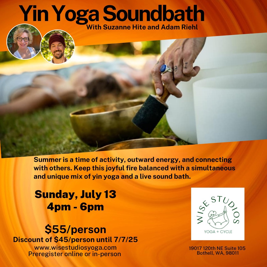 Yin Yoga Sound bath