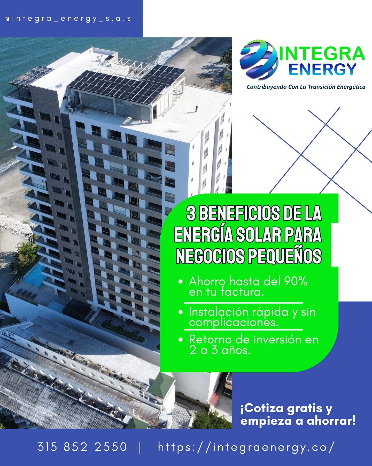 Integra - 🌞 Impulsa tu negocio con energía solar ¿Sabías que puedes ...