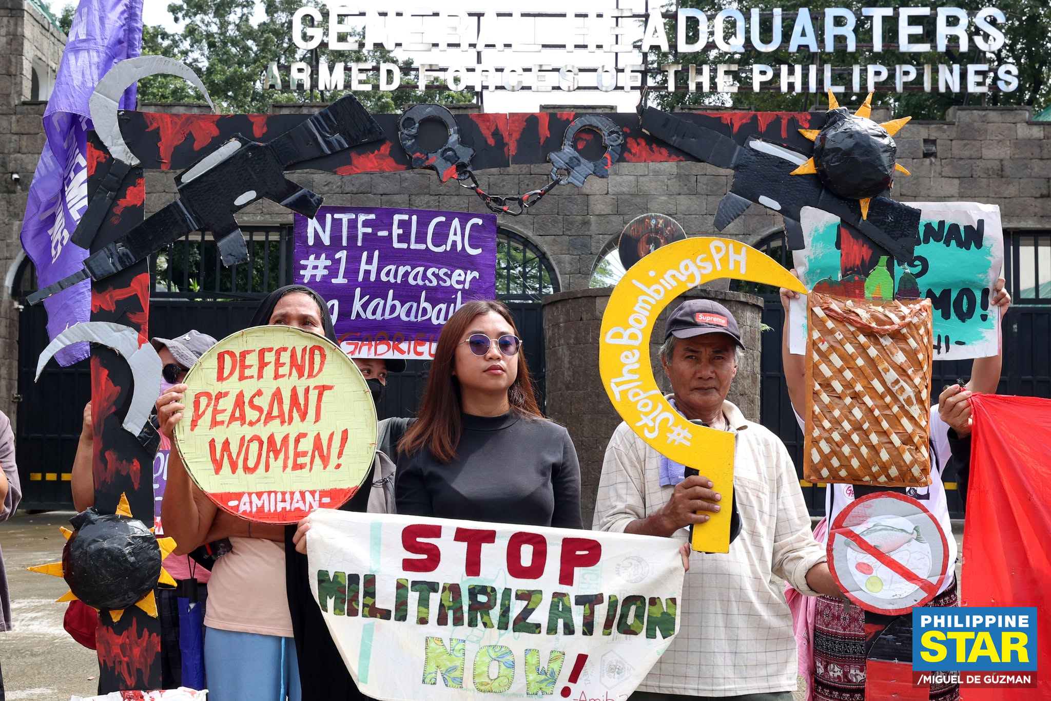 Philippine - Various human rights advocates and farmers' groups, led by ...