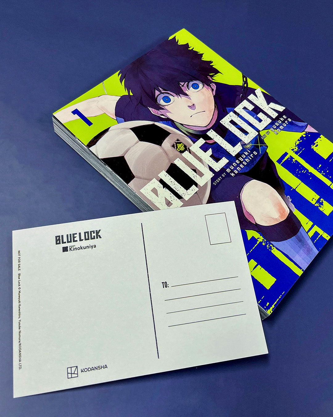 Final whistle! ⏰ Last chance to get Kinokuniya x Kodansha US Blue