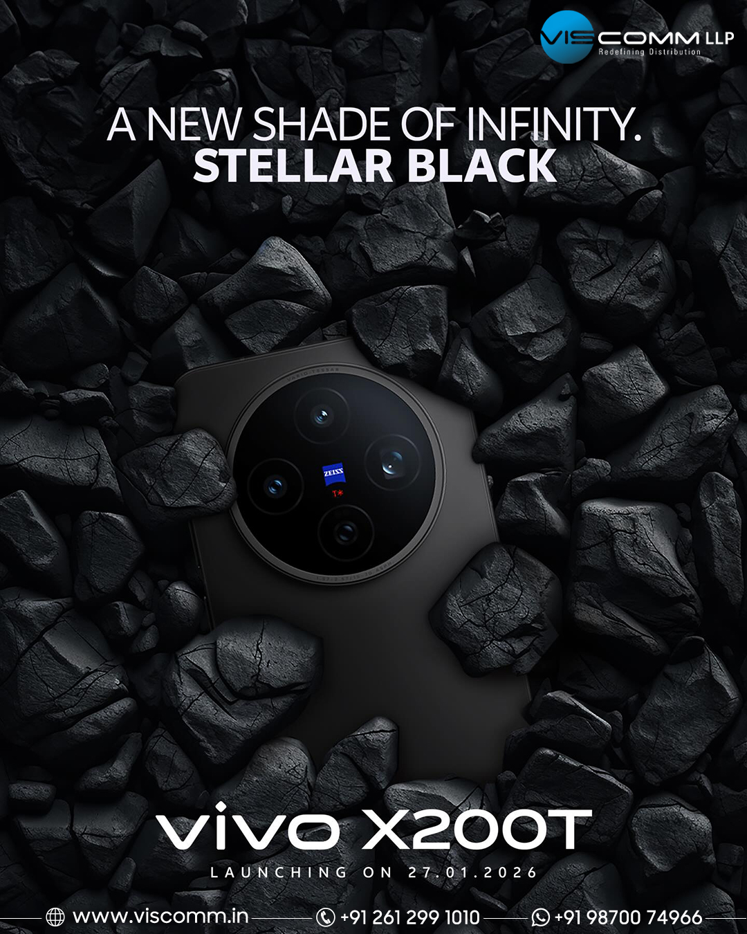 VIS - Dark isn’t just a color — it’s a statement. 🖤 Meet Stellar Black ...