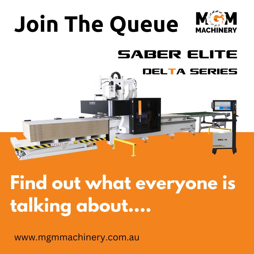 MGM - 🚨 Join the queue! 🚨 The Saber Elite Delta Series CNC Router is ...