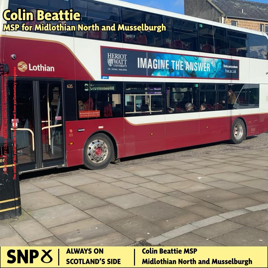 Colin - Lothian Bus Services 46 & 48 Last night I attended a meeting in ...