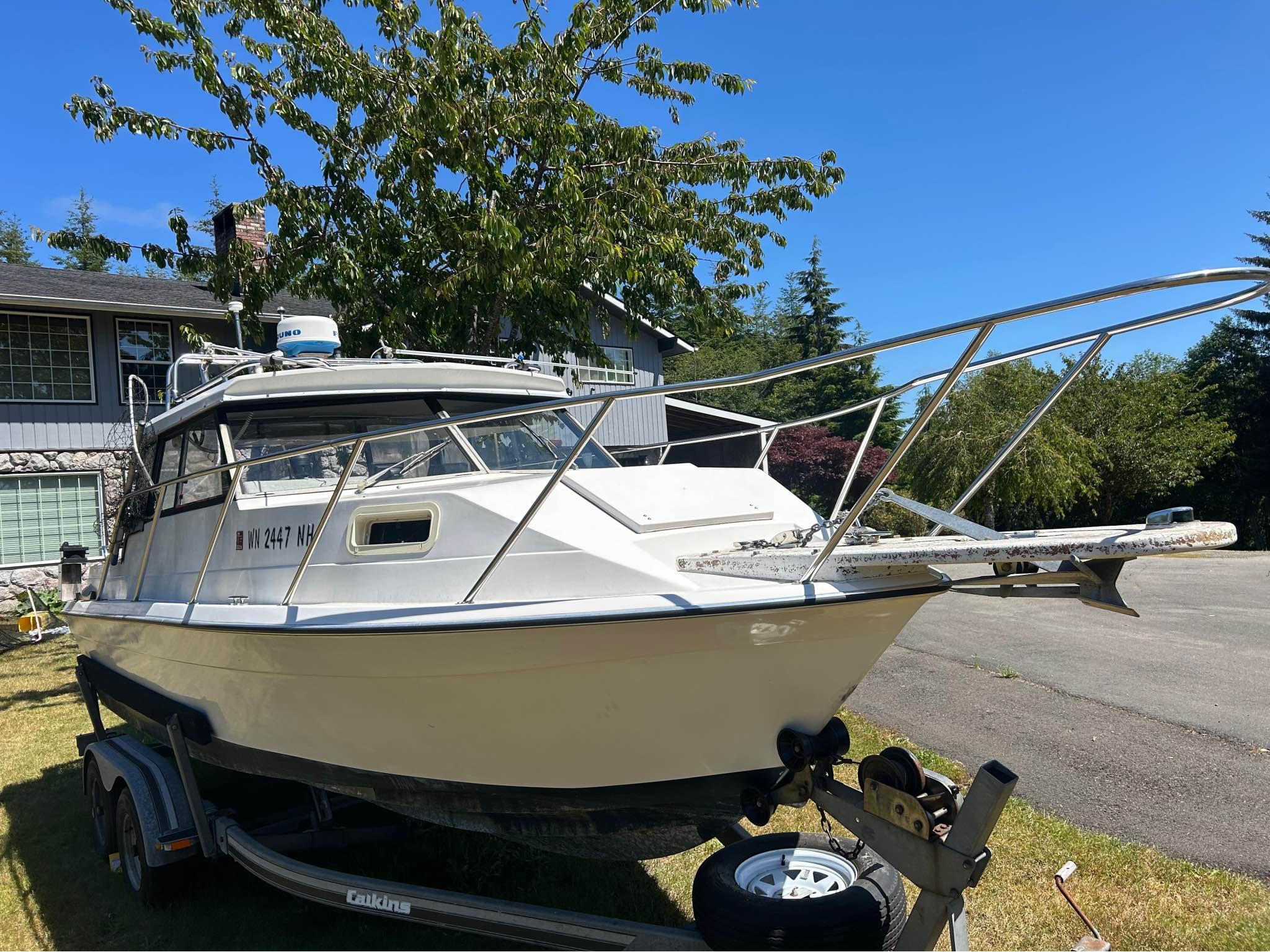 22’ Olympic Cuddy Cabin Fishing Boat - Boats - Hoquiam, Washington ...