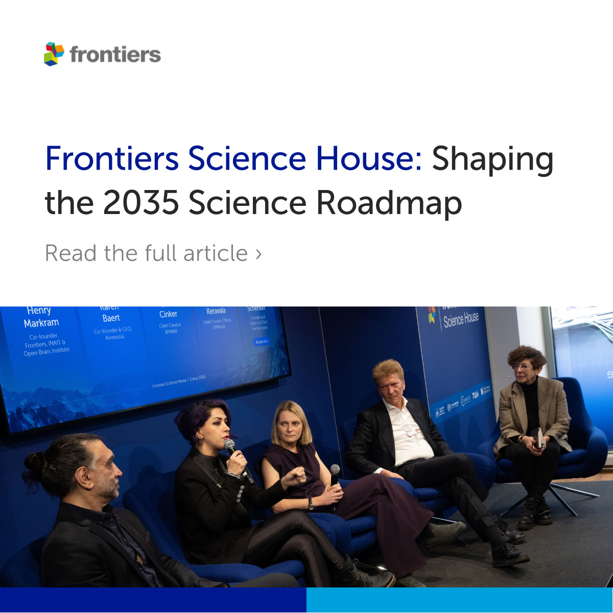 Frontiers - During Davos 2026, Frontiers Science House closed with a ...