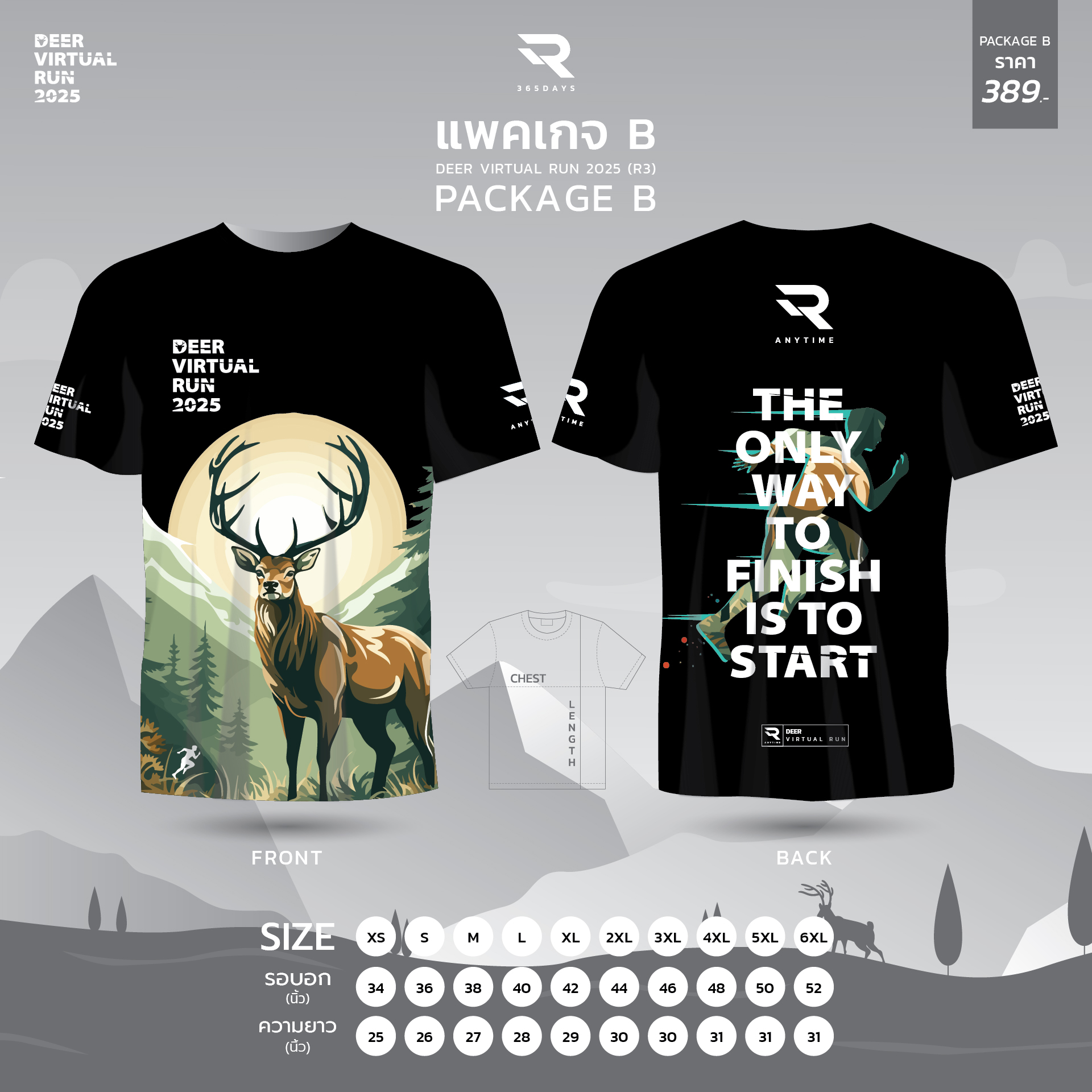 Run365Days - 📣 กิจกรรม 🦌 Deer Virtual Run 2025 (R3) วิ่งส่งระยะสะสม ...