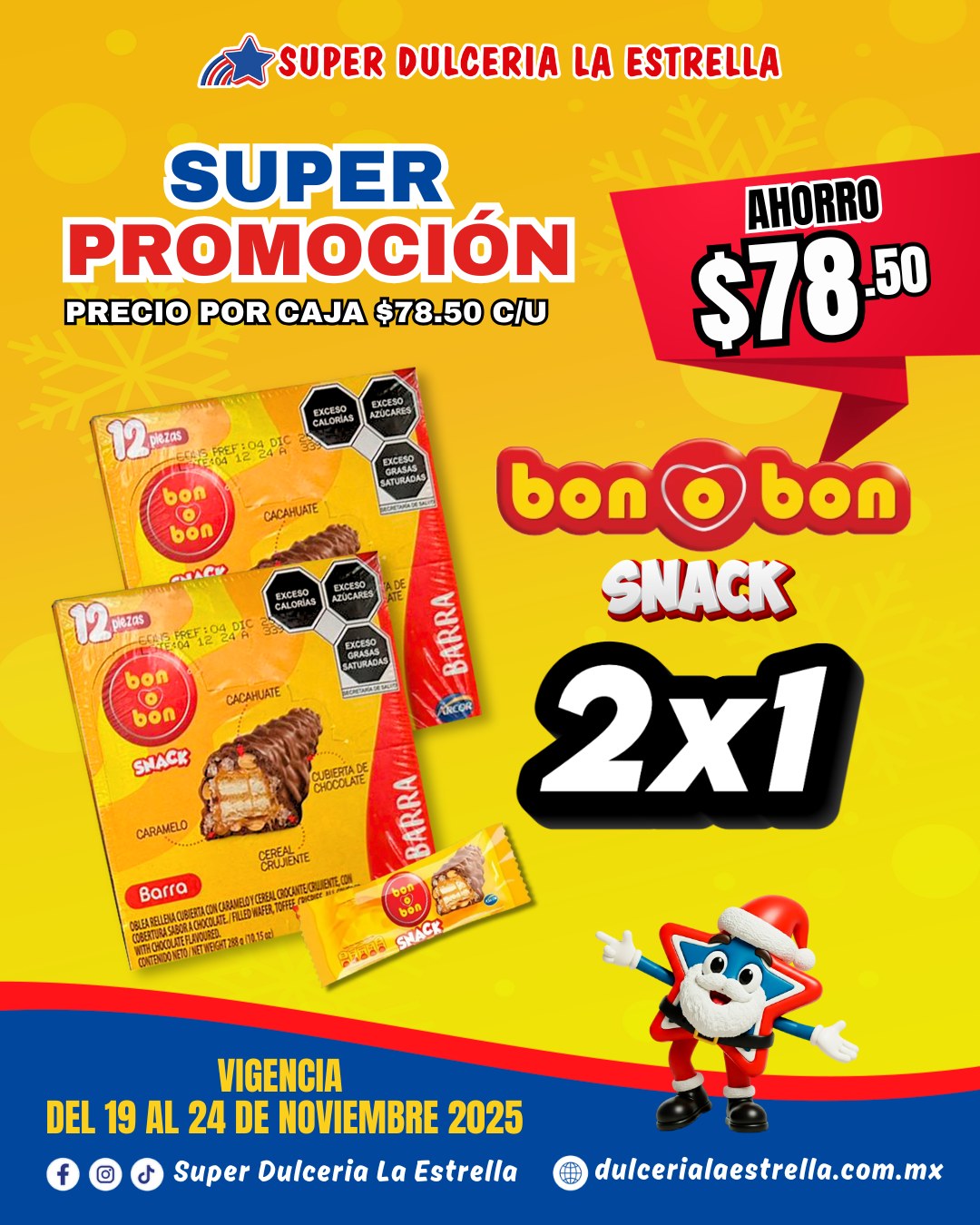 Super - 🍫 ¡SUPER PROMOCIÓN 2x1 en Bon O Bon SNACK! 💥 ¡Aprovecha el ...
