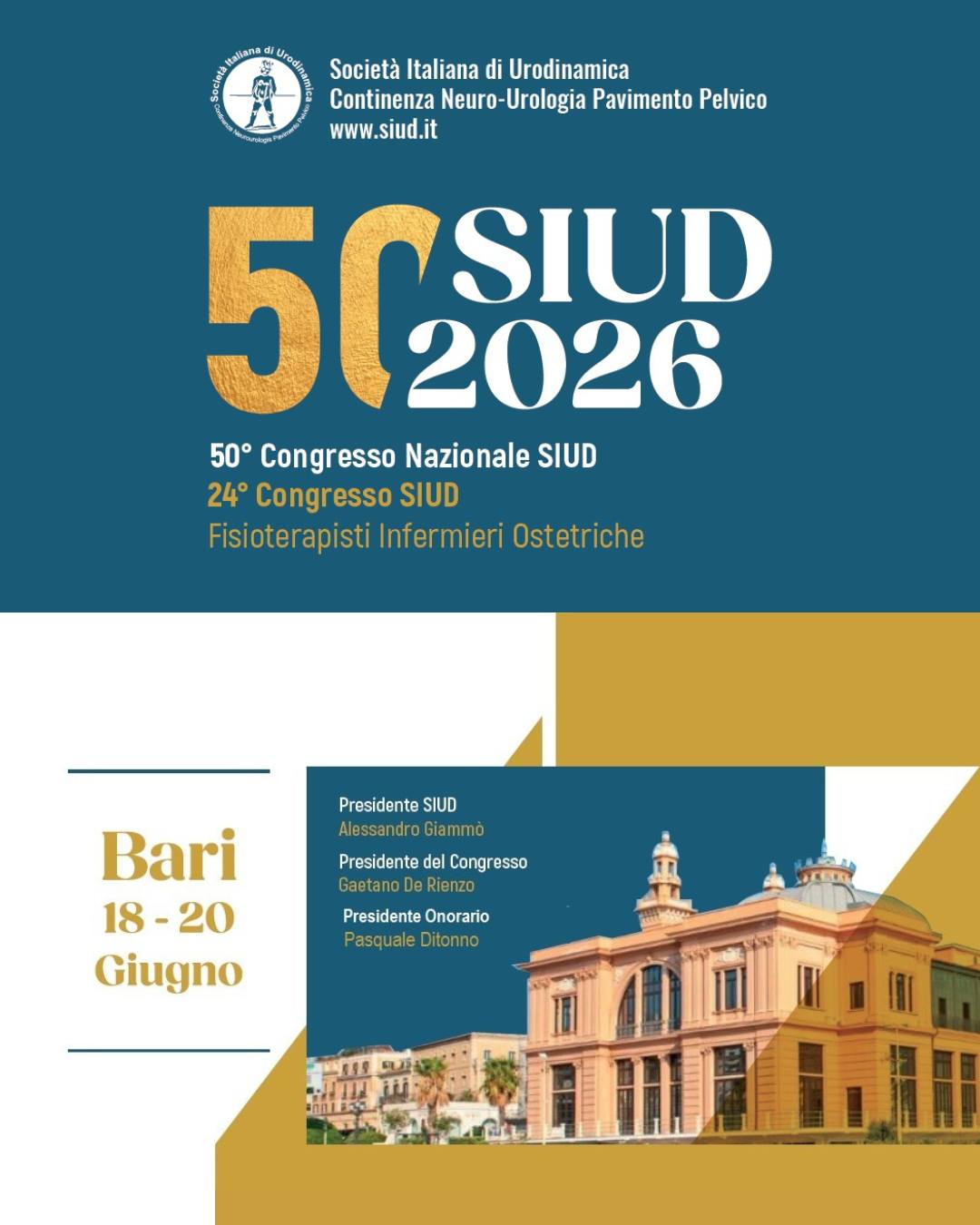 Defoe - 𝗦𝗜𝗨𝗗 𝟮𝟬𝟮𝟲 50° Congresso Nazionale SIUD e 24° Congresso SIUD ...