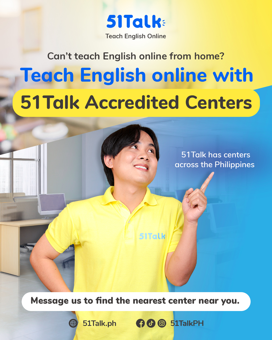 51Talk - Sometimes, the right space makes all the difference. With ...