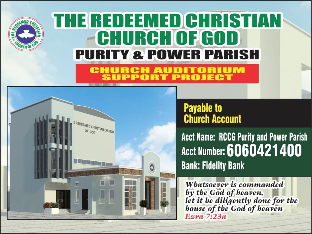 Rccg Purity Power Parish