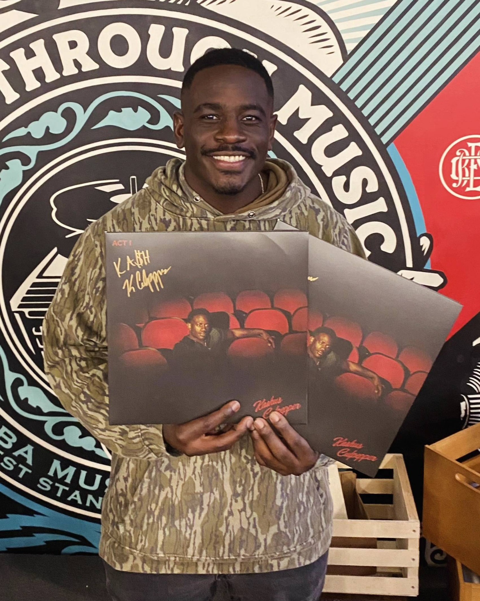 Southern country crooner Kashus Culpepper pre-signed a few copies 