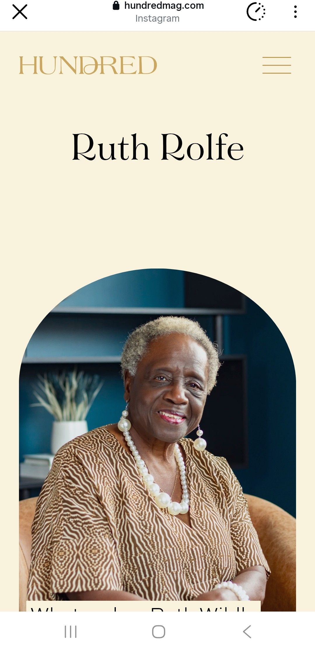 Avery - Congratulations to our very own Sister Ruth Rolfe on being ...