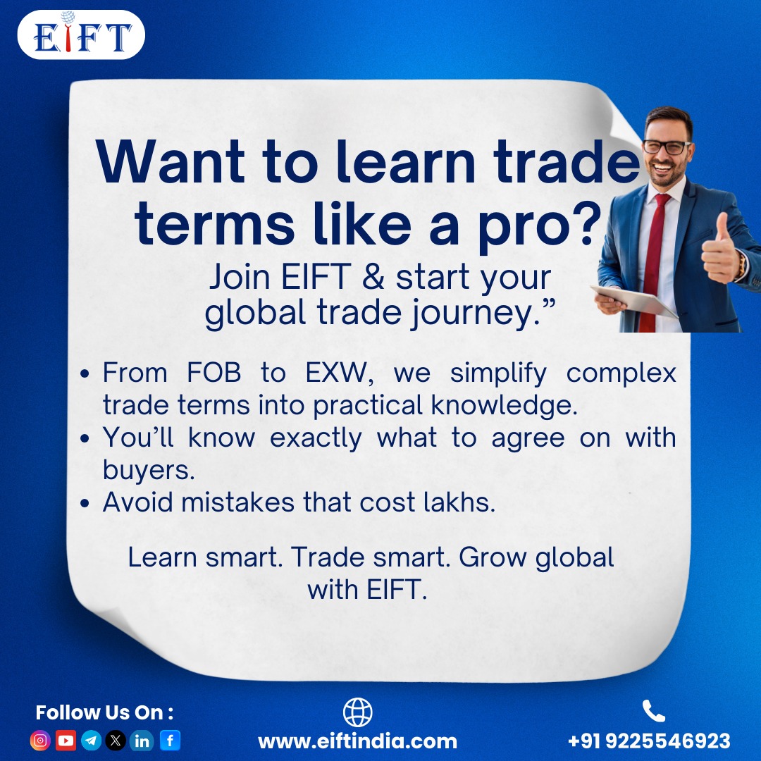 🚢 FOB,... - EIFT - Entrepreneur Institute of Foreign Trade | Facebook