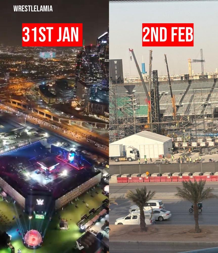 Saudi Arabia are already demolishing... - Wrestlelamia.com | Facebook
