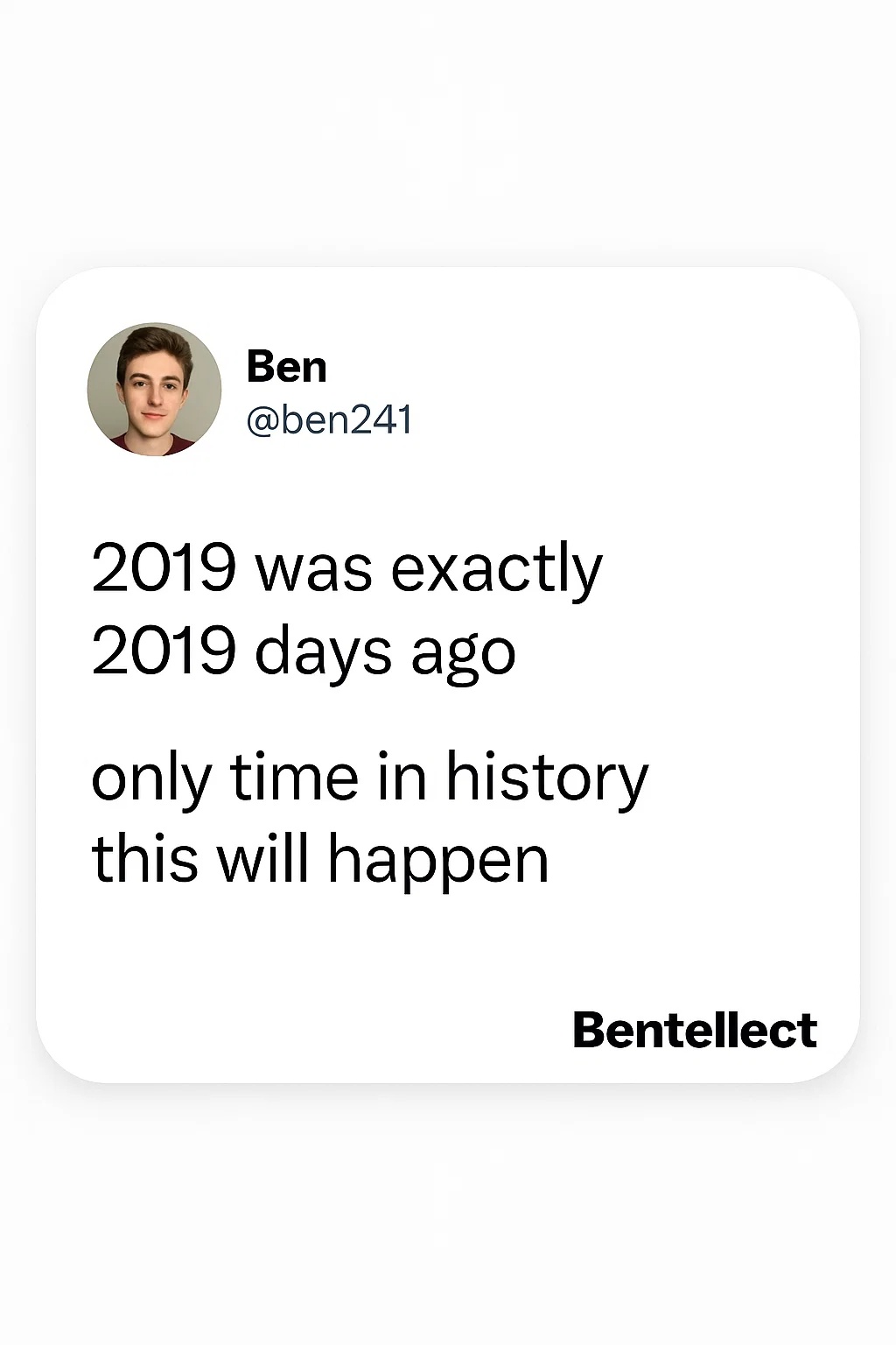 Bentellect - we’re officially in the weird part of the... | Facebook