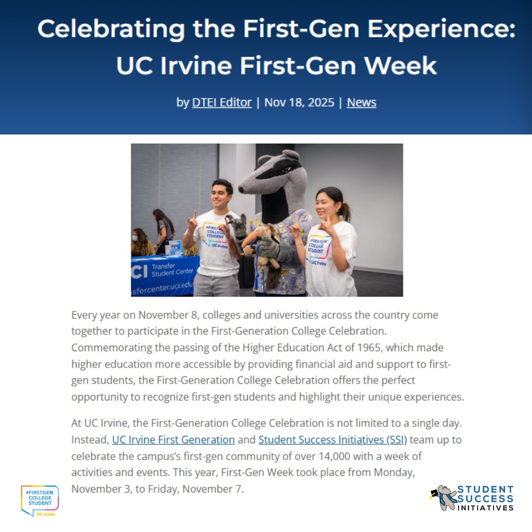UCI First Gen - Celebrating strength, creativity, and... | Facebook