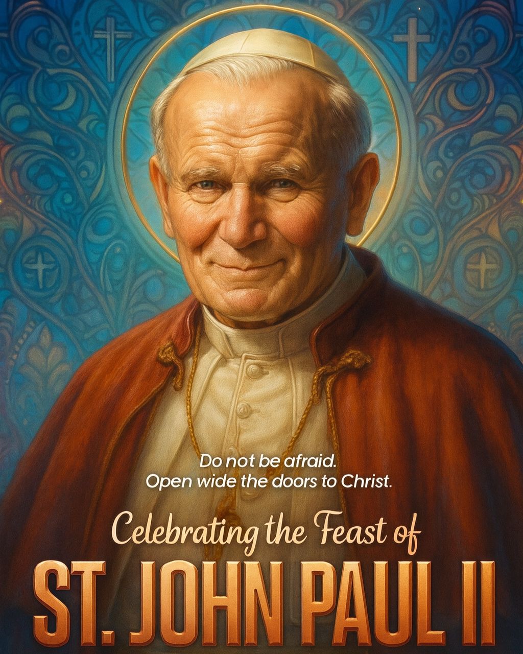 Happy Feast day of St. John Paul II ️... - The Divine Mercy | Facebook