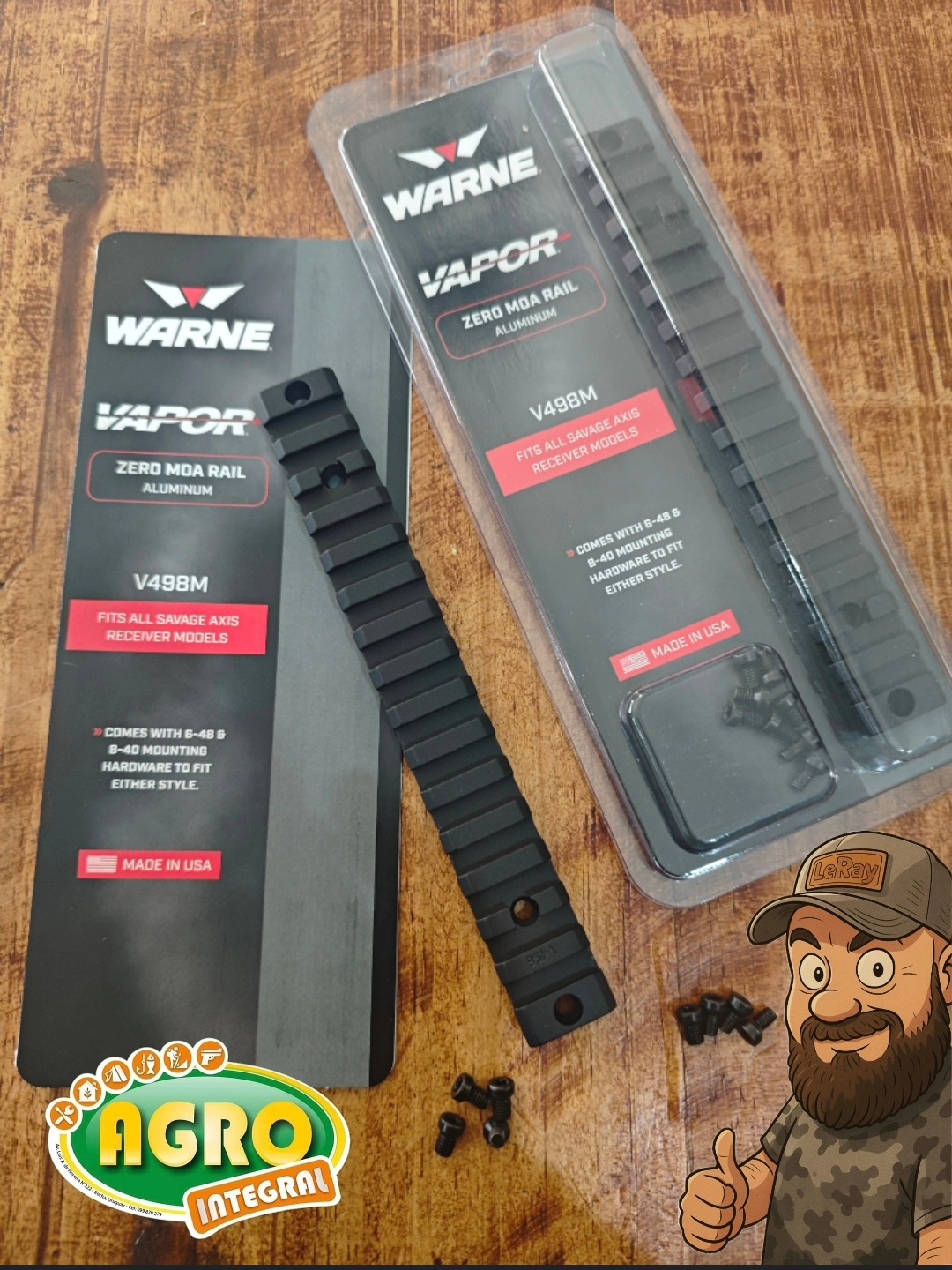 Llegaron!!!! Rieles Picatinny made in 🇺🇸 para SAVAGE Axis