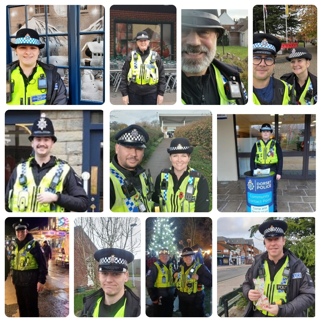 North Dorset Police - Local NPT officers (#PC740 + #PC2024) supported ...