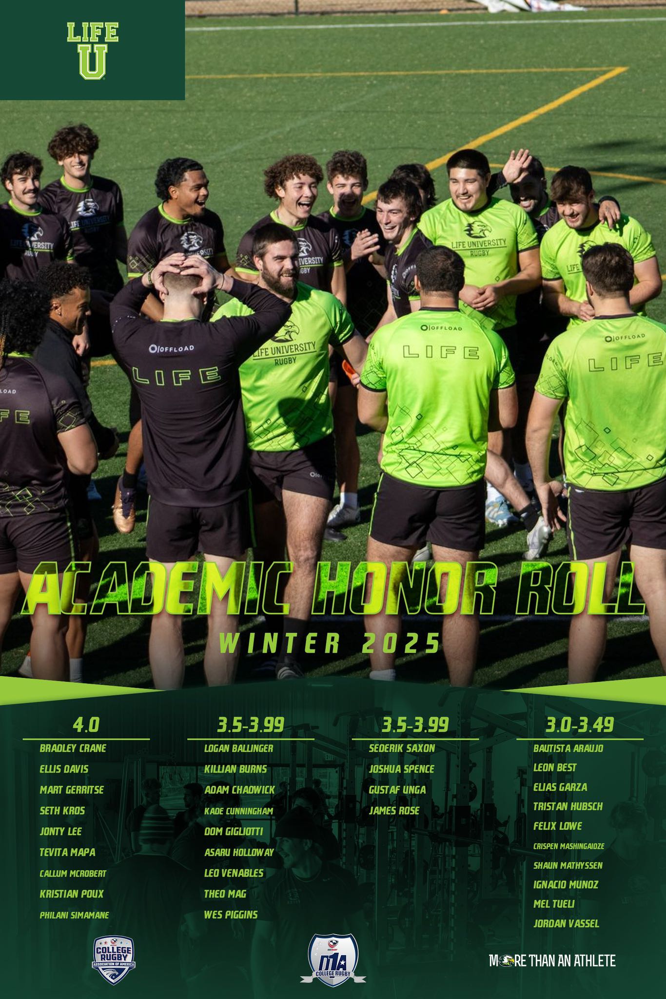 Life University Men’s Rugby