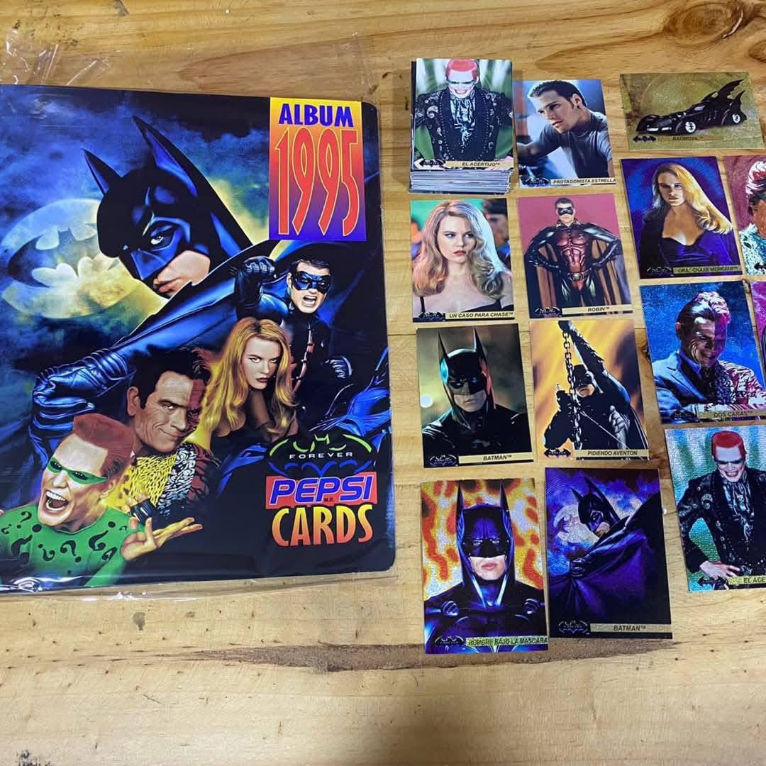 Papurris - Artículo: Porta Cards + Colección Completa Batman PepSIcards ...