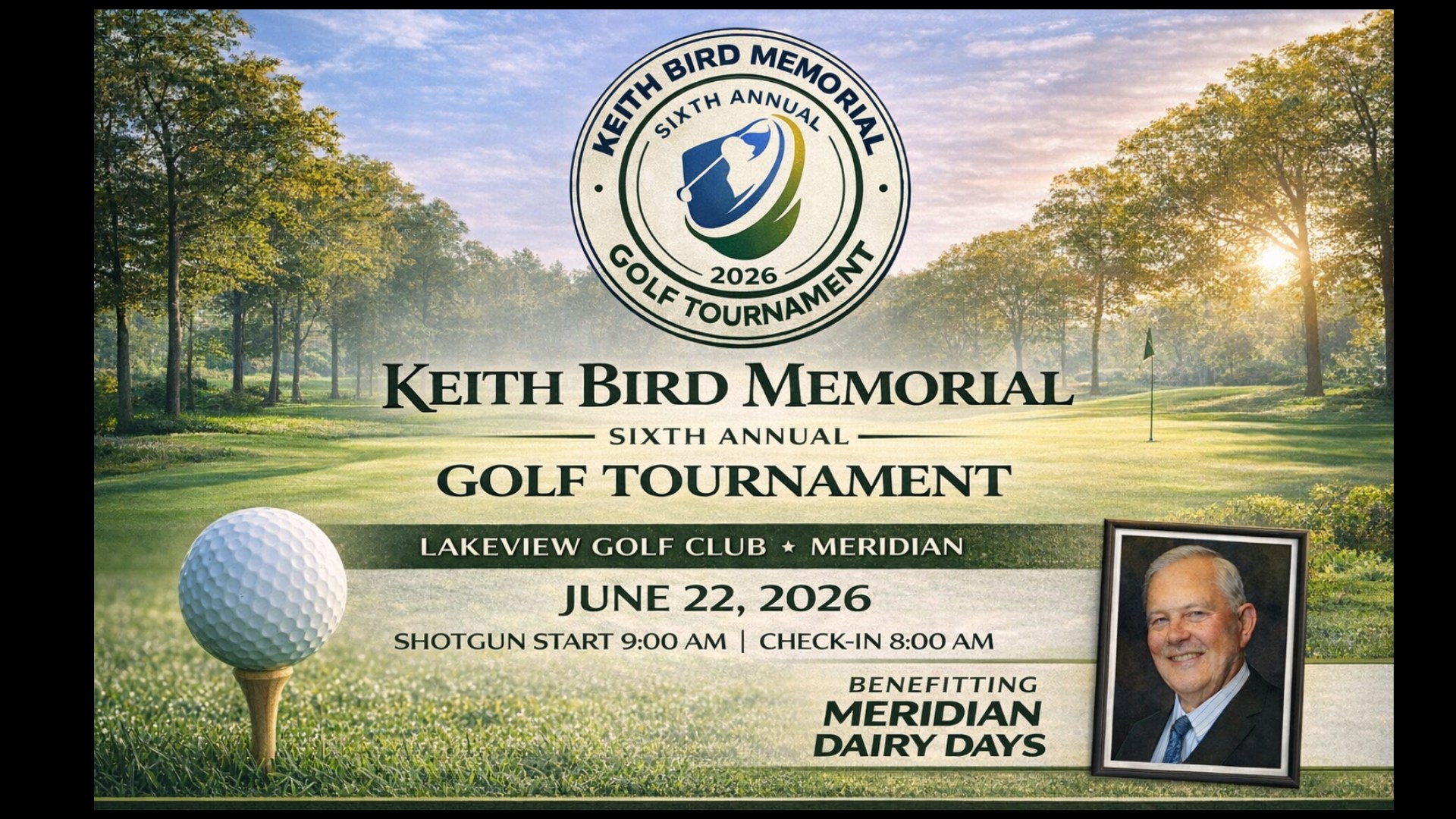 Keith Bird 6th Annual Golf Tournament- Meridian Dairy Days