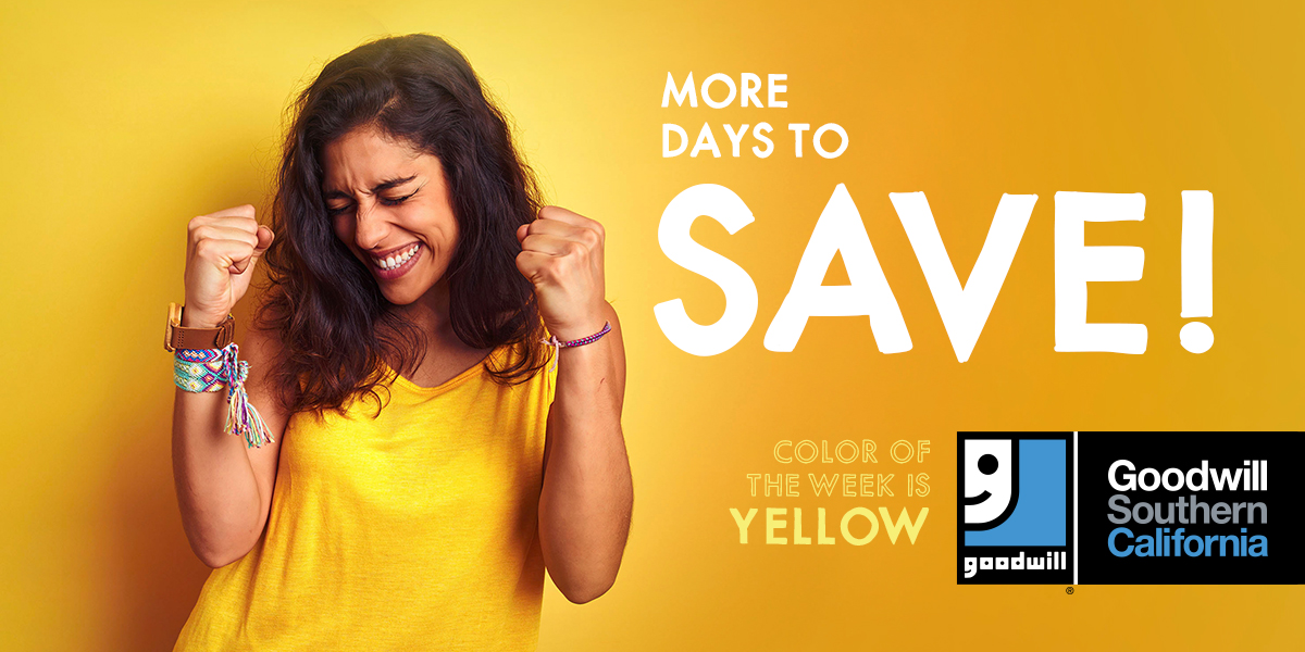 Don’t miss our Weekly Color... - Goodwill Southern California | Facebook