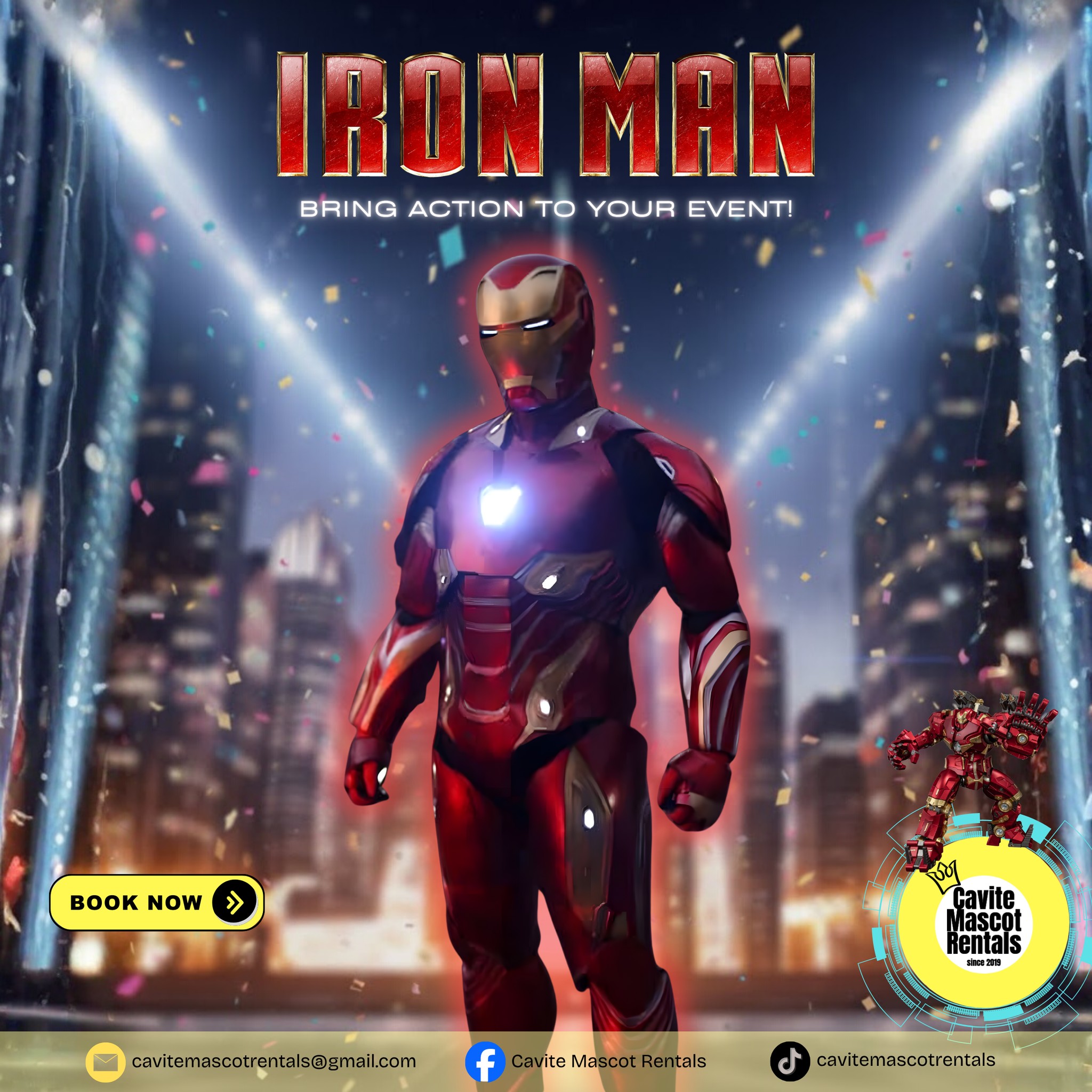Cavite - 𝐈𝐑𝐎𝐍 𝐌𝐀𝐍 𝐈𝐒 𝐇𝐄𝐑𝐄!🔥 Bring the ultimate superhero experience to ...