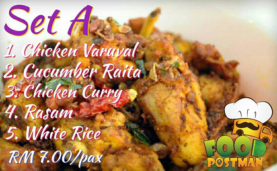 Food Postman - Dear customers, here's our menu for... | Facebook