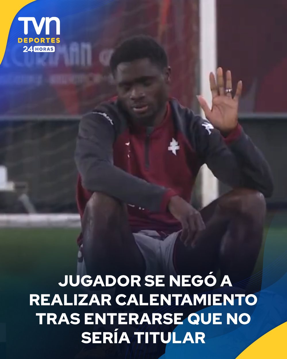 24horas.cl - 🤔👀 Insólito: jugador se negó a realizar calentamiento tras ...