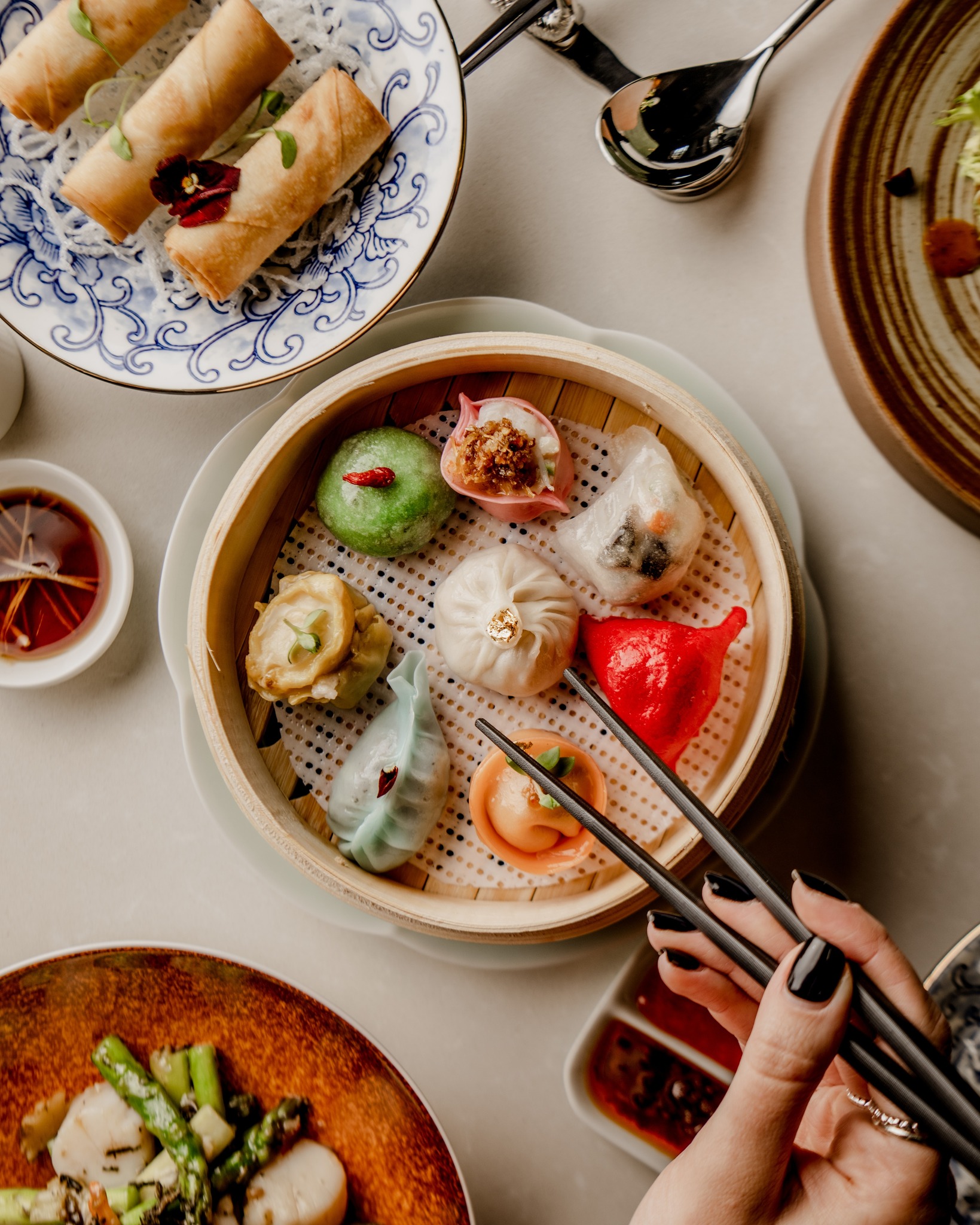 Gouqi - The steamed Royal Dim Sum Platter offers 8 kinds of steamed dim ...