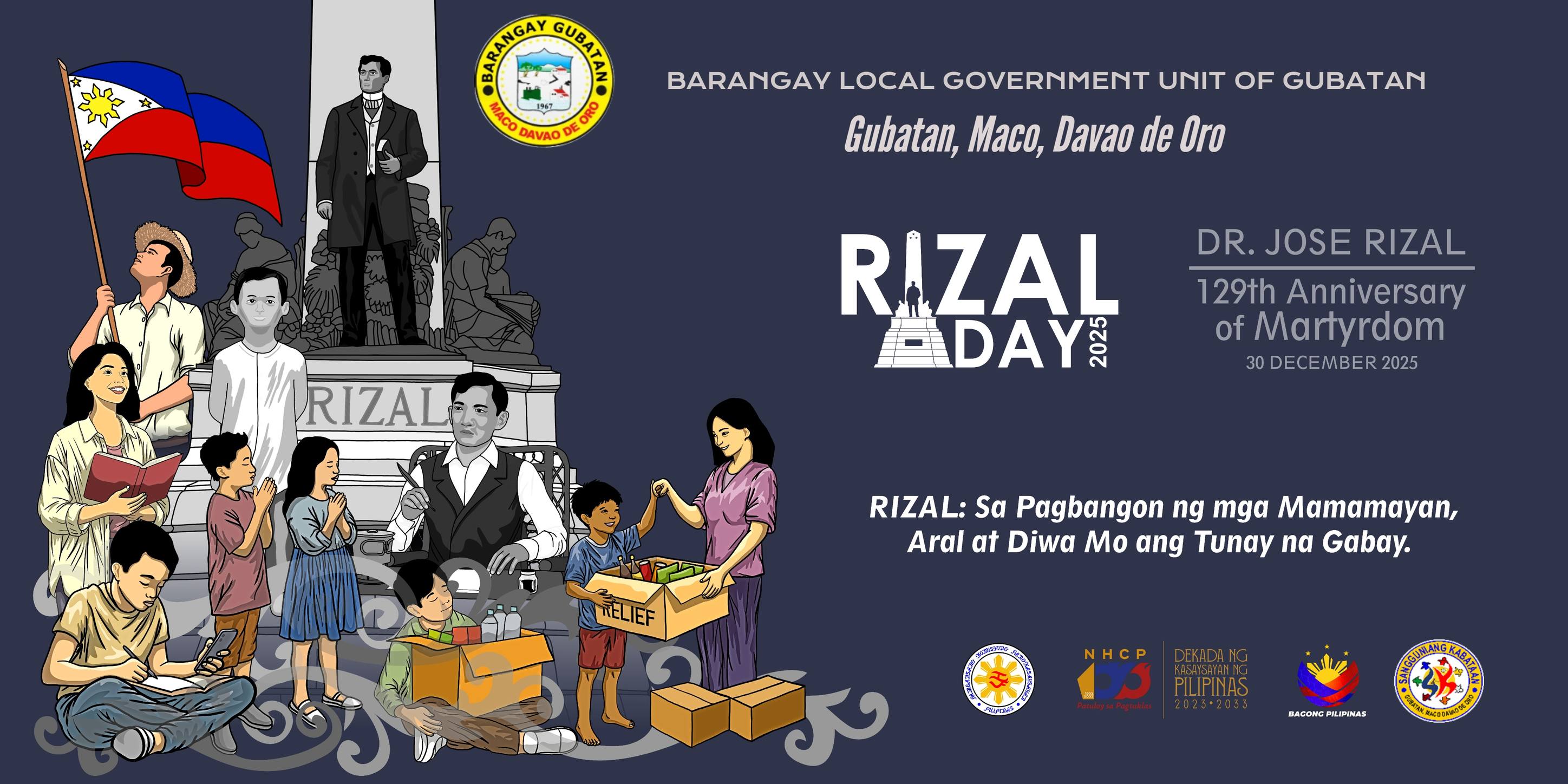 Barangay - Ang Ika-129 na Anibersaryo ng Kamatayan ng ating Pambansang ...
