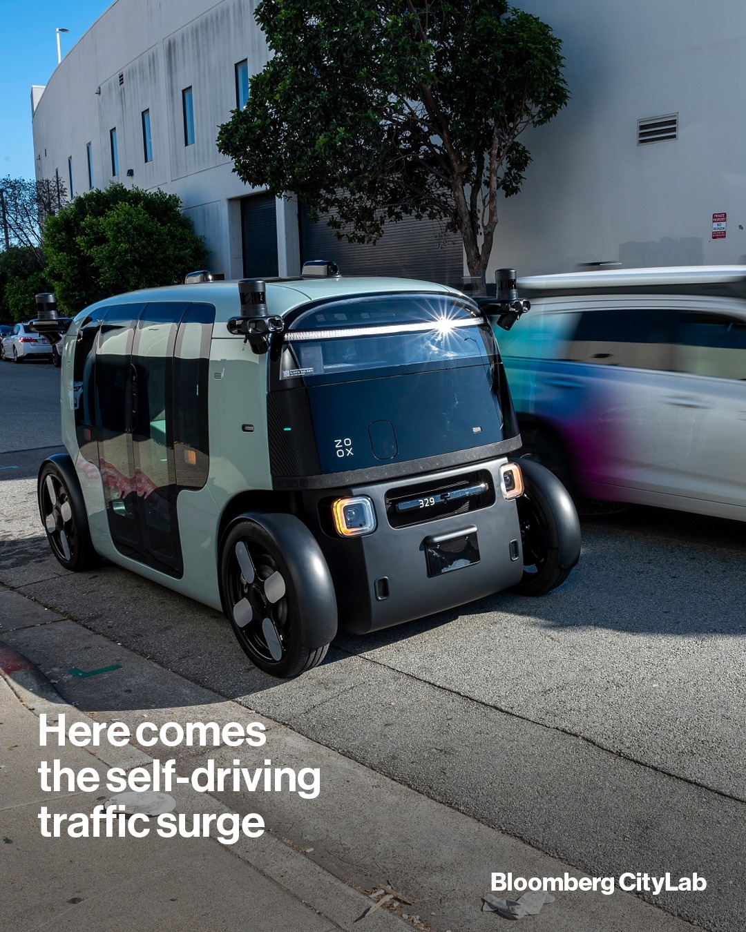Autonomous vehicles from companies like Waymo and Zoox are set to