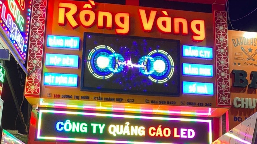 Quảng Cáo Led Rồng Vàng | Ho Chi Minh City