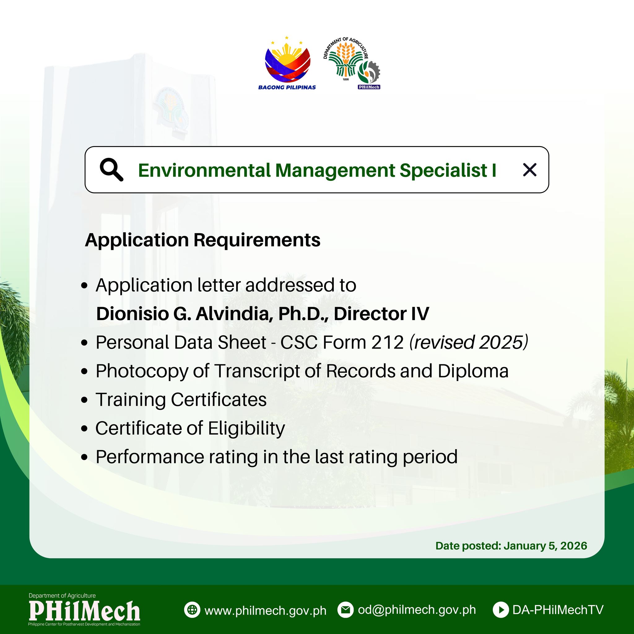 DA-PHilMech - 38th PHilMech In-House RDE Review #aflatoxin #philmech # ...