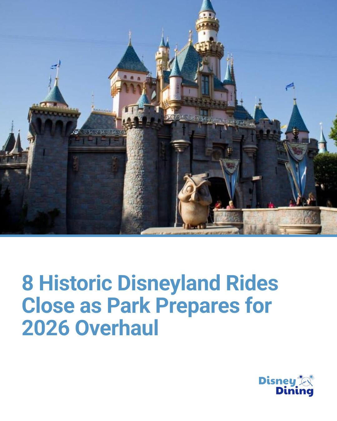 Disney - Early 2026 at Disneyland Resort means ride closures and ...