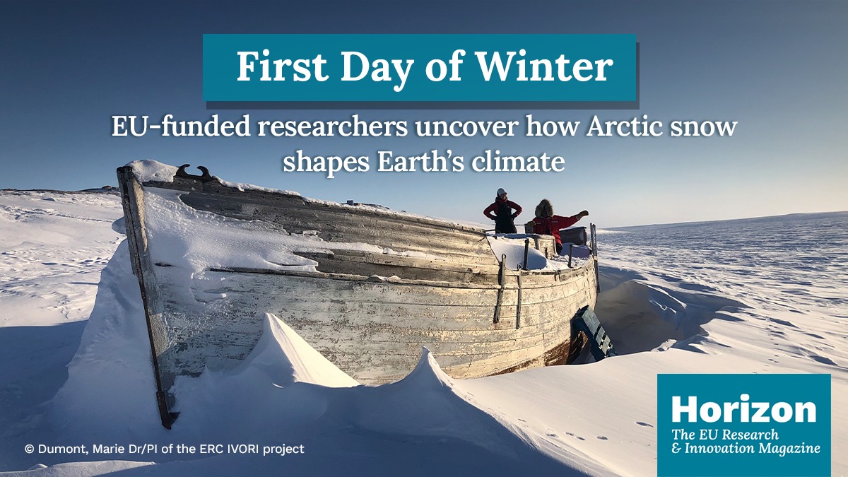 The complex Arctic snowpack... - EU Science & Innovation | Facebook