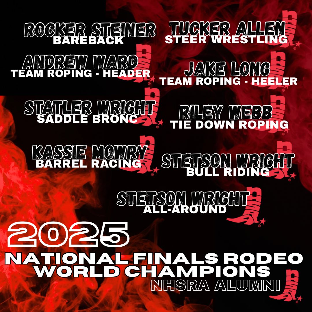 NHSRA - What do almost all of the World Champions and... | Facebook