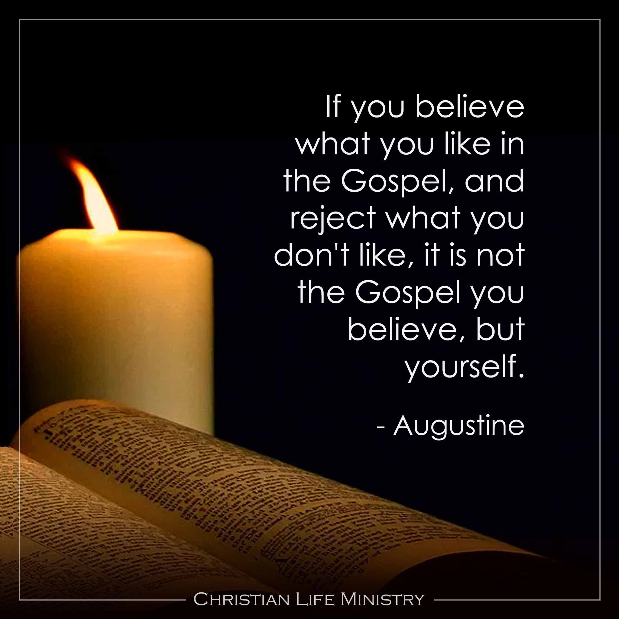 Christian - Jesus said, “Heaven and earth will pass away, but my words ...