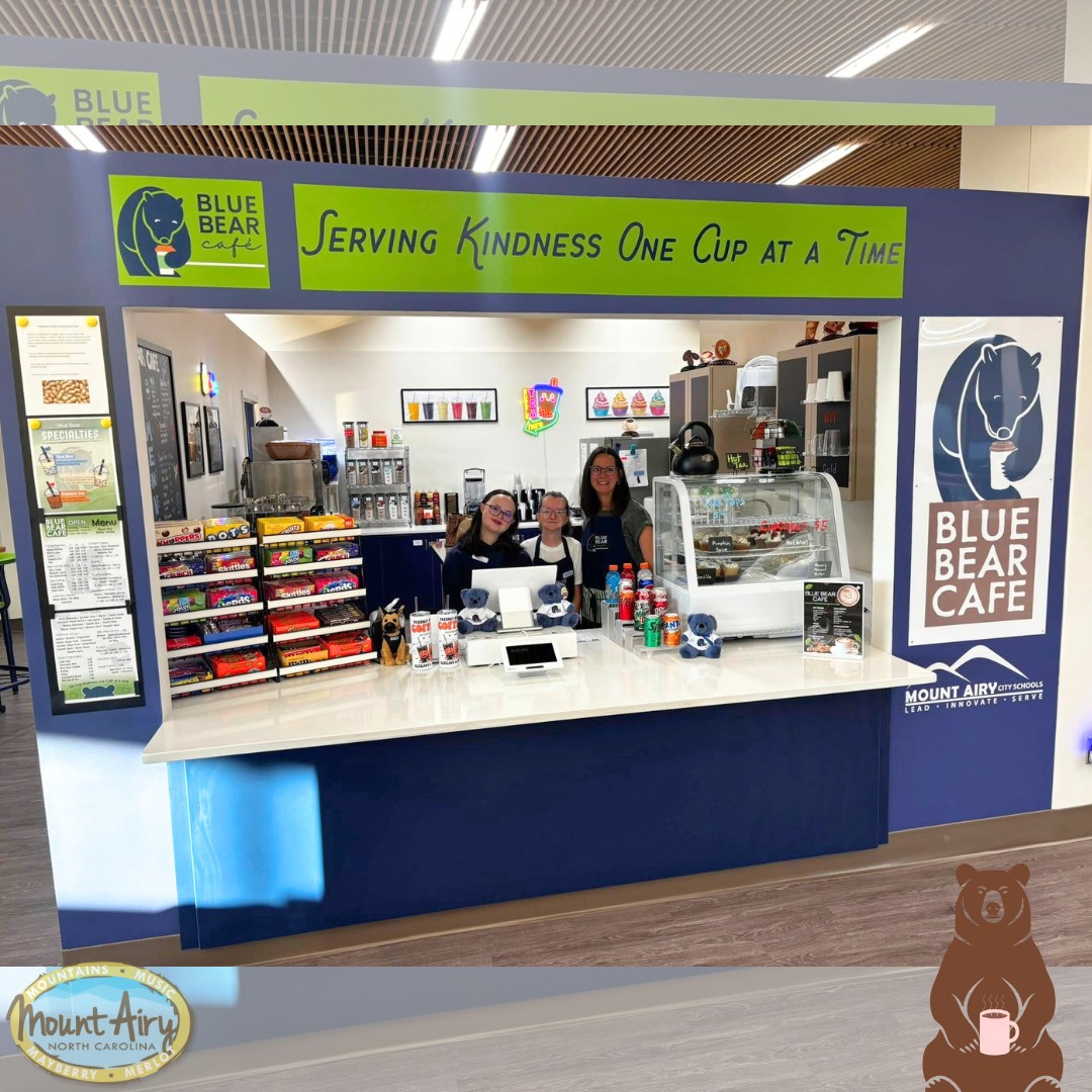 Visit - ☕💙 Exciting news, Mayberry! The new Blue Bear Café, a student ...