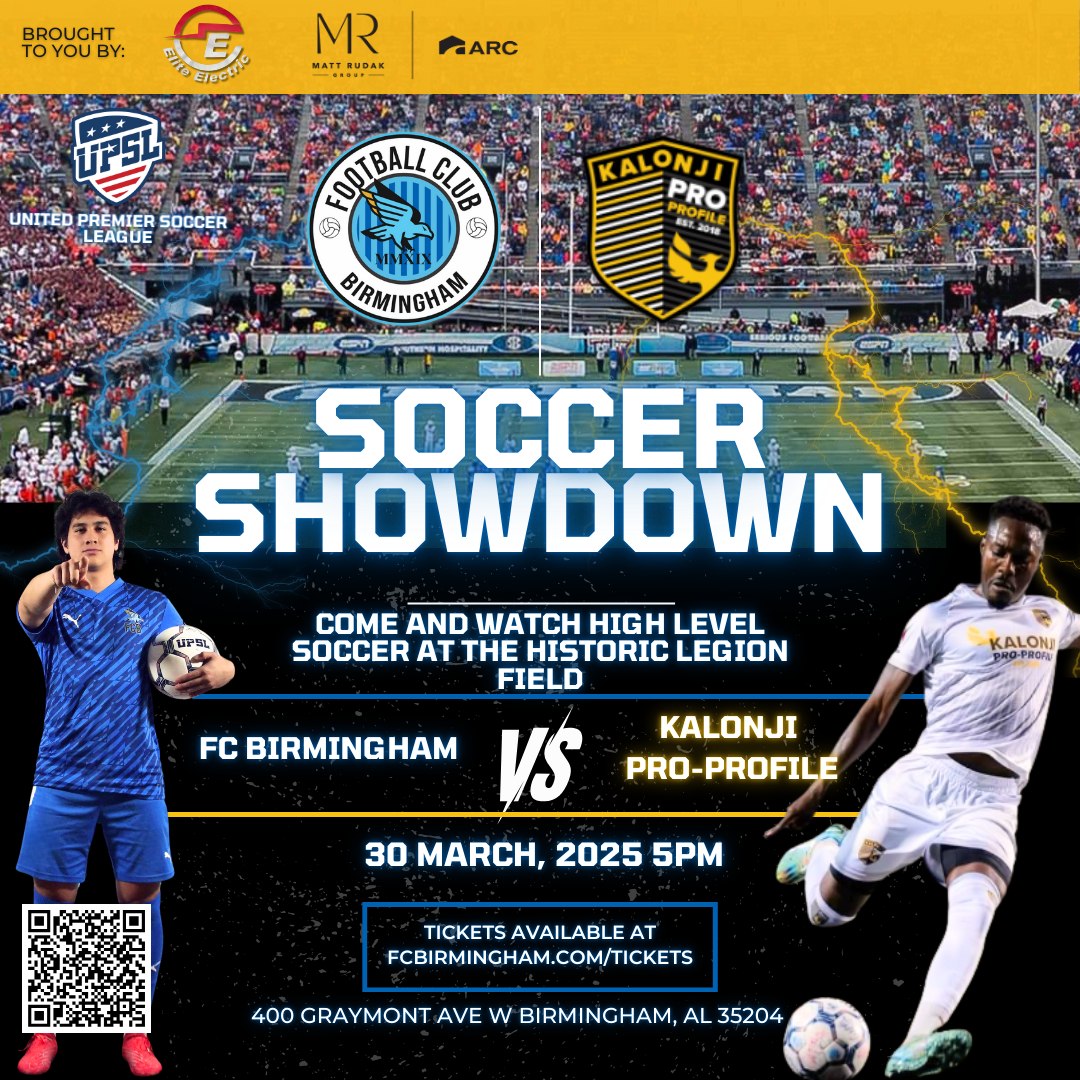 FC Birmingham - ⚽ Soccer Showdown Alert! ⚽ Mark your... | Facebook