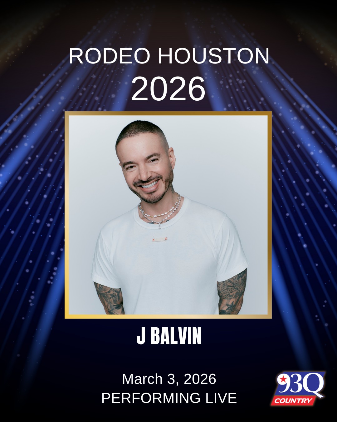93Q Houston - #JBalvin will be performing LIVE March 3 at... | Facebook