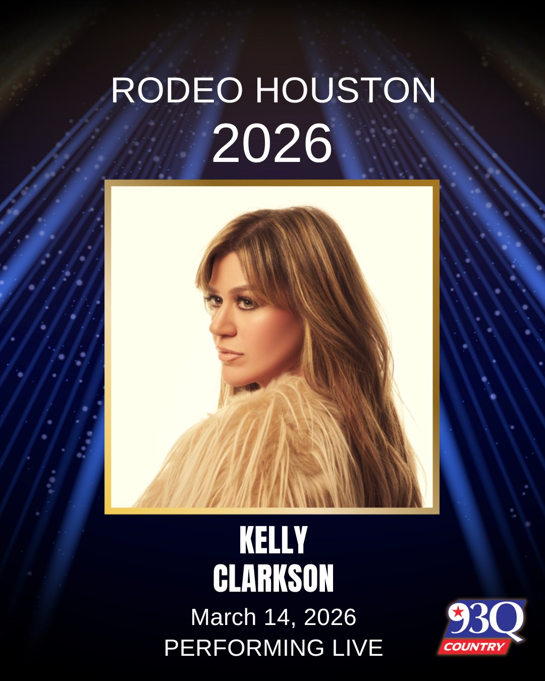 93Q Houston - #KELLYCLARKSON will be performing LIVE March... | Facebook