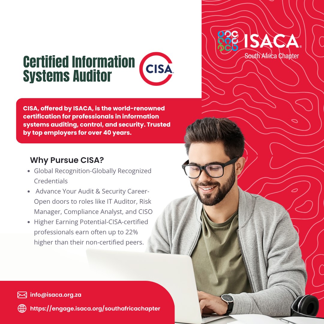 ISACA SA - 🚨 Ready to Level Up Your IT Audit Career? 🔐... | Facebook